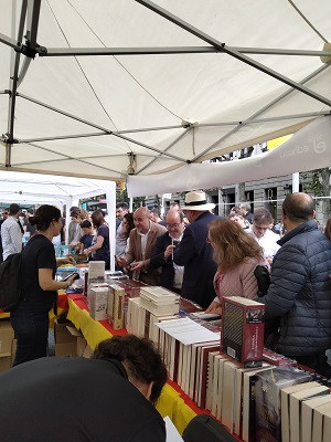 Ven a vernos a la parada en Paseo de Gracia, 36 